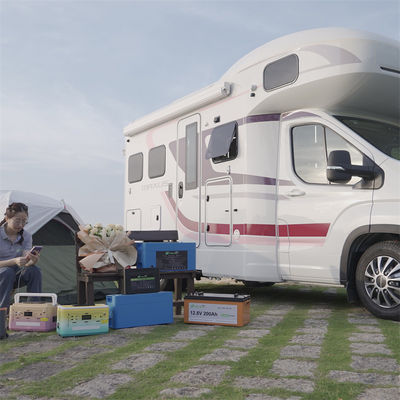 Batteria profonda ricaricabile del ciclo del Agm della batteria BMS Solar 12.8V 12v 200ah del rimorchio rv LiFePO4